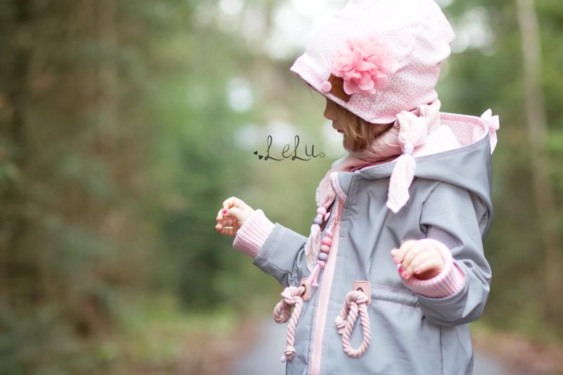0,5 MTR. ♥ REFLEKTIERENDER SOFTSHELL GRAU ♥