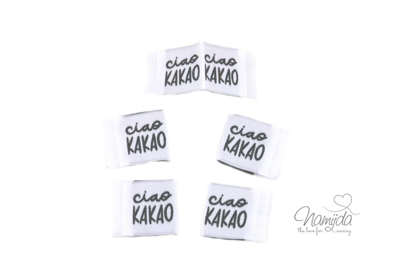 5 STCK. ♥ NAMIJDA EP WEBETIKETTEN - CIAO KAKAO ♥