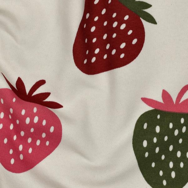 0,50 MTR. STRAWBERRY NATUR SOFT KUSCHEL SWEAT