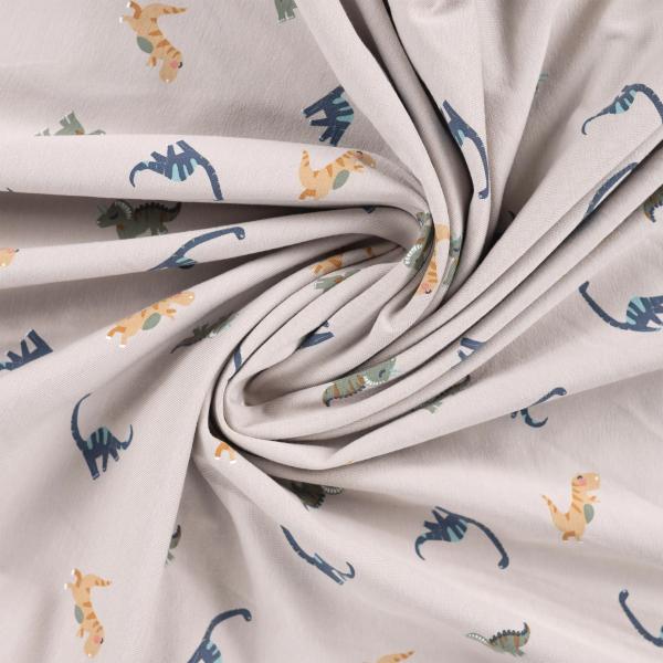 0,50 MTR. ♥ DINO ABENTEUER SAND JERSEY  ♥
