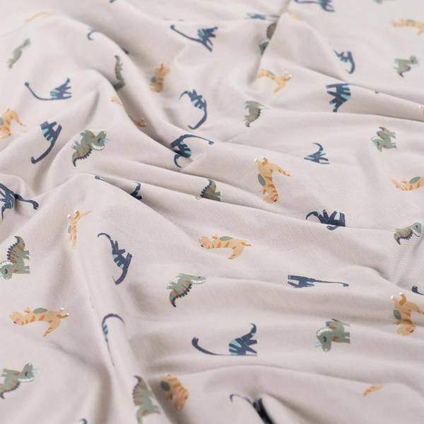 0,50 MTR. ♥ DINO ABENTEUER SAND JERSEY  ♥