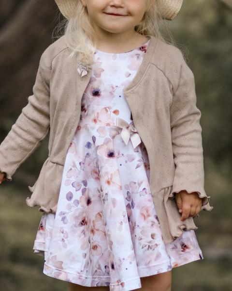 0,50 MTR. BIO JERSEY AQUARELL FLOWERS