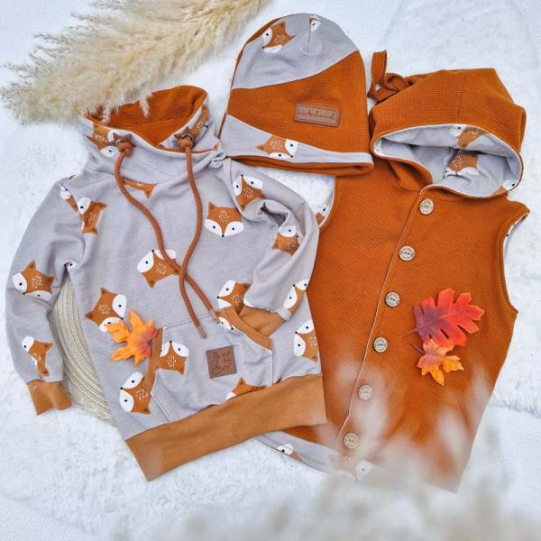 0,5 MTR. FEELING FOXY - FuCHS FRENCH TERRY