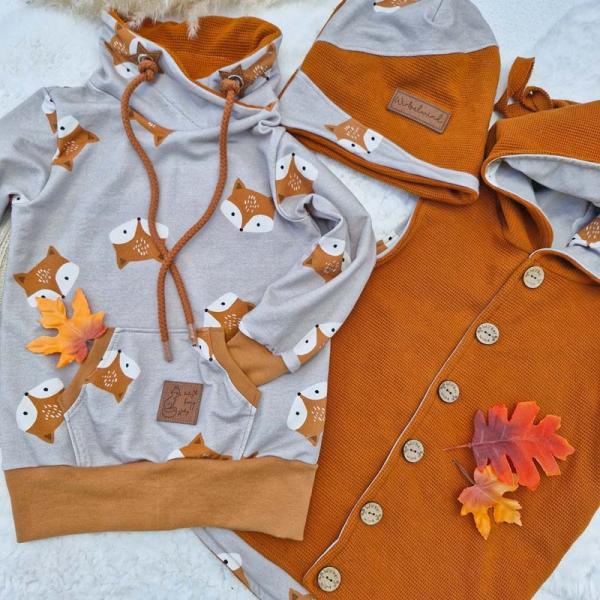 0,5 MTR. FEELING FOXY - FuCHS FRENCH TERRY