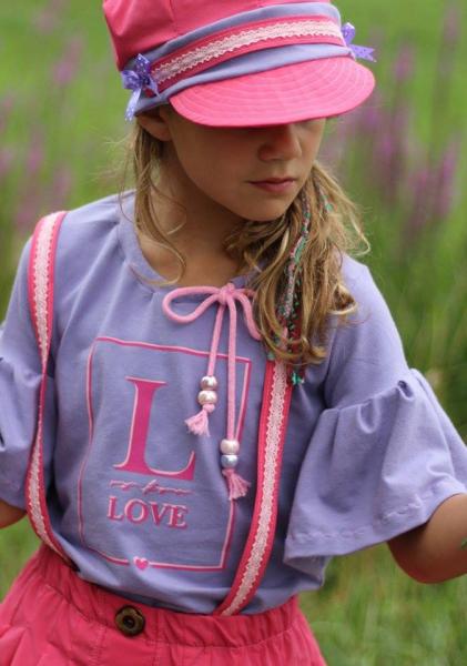 0,5 MTR. ♥ BIO SoMMER BAUMWOLL SWEAT/FRENCH TERRY LAVENDEL ♥