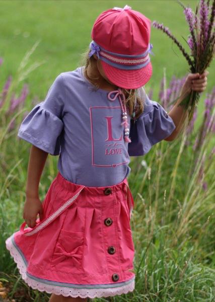 0,5 MTR. ♥ BIO SoMMER BAUMWOLL SWEAT/FRENCH TERRY LAVENDEL ♥
