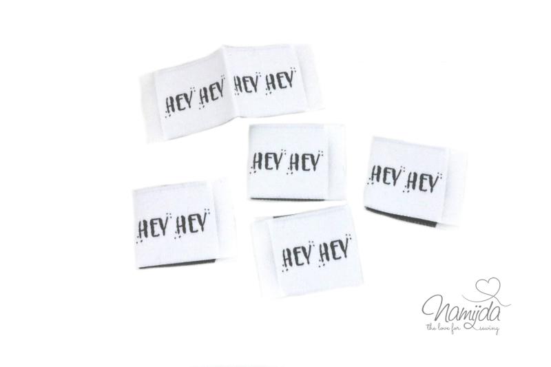 5 STCK. ♥ NAMIJDA EP WEBETIKETTEN - HEY HEY ♥
