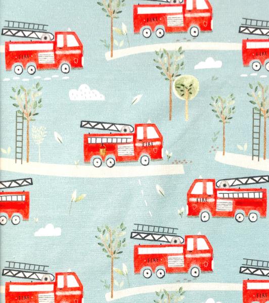 0,50 MTR. ♥ BLAULICHT BANDE JERSEY ♥