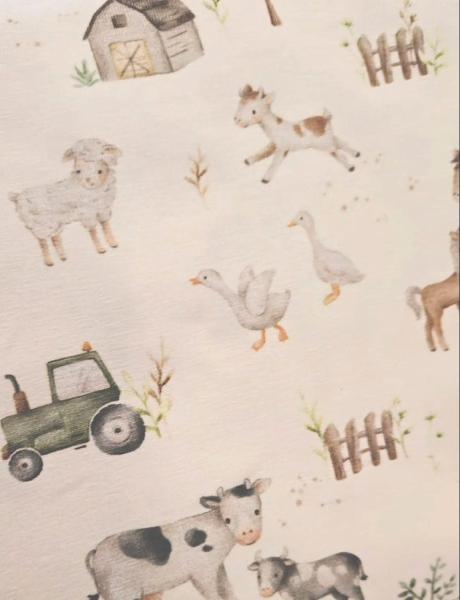 0,50 MTR. ♥ NATURAL FARM LOVE JERSEY ♥