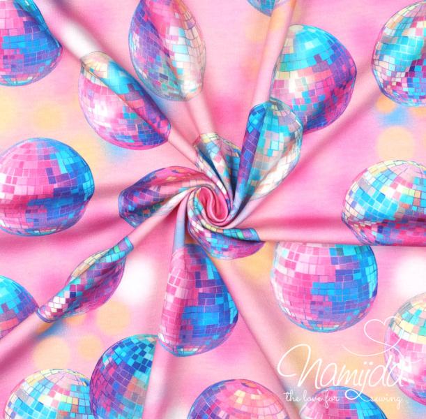 0,5 MTR.  DISCOKUGELN FRENCH TERRY