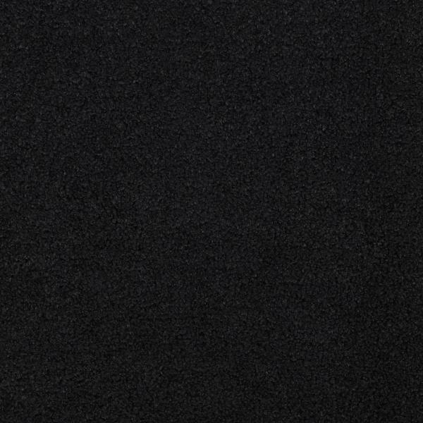 0,5 MTR. ♥ TEDDY  - FLEECE INNENSEITE  DOUBLEFACE SCHWARZ  ♥