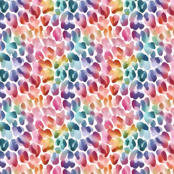 0,50 MTR. ♥ LEO MULTICOLOR JERSEY ♥