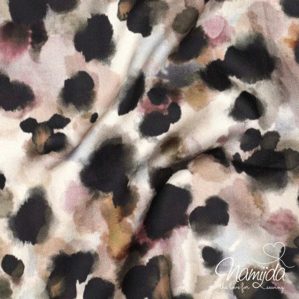 0,5 MTR. AQUARELL LEO - BAUMWoLL SATIN