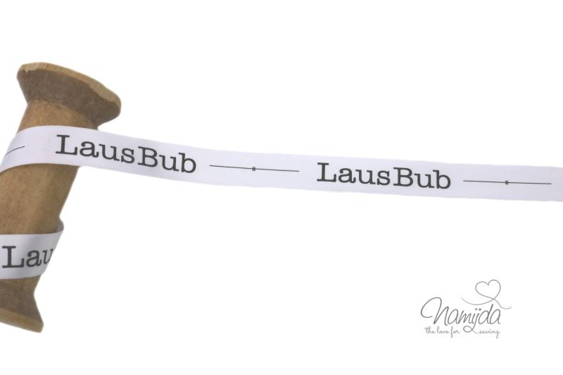 1 MTR - EIGENPRODUKTION HOODIE SATINBaND -  LausBub