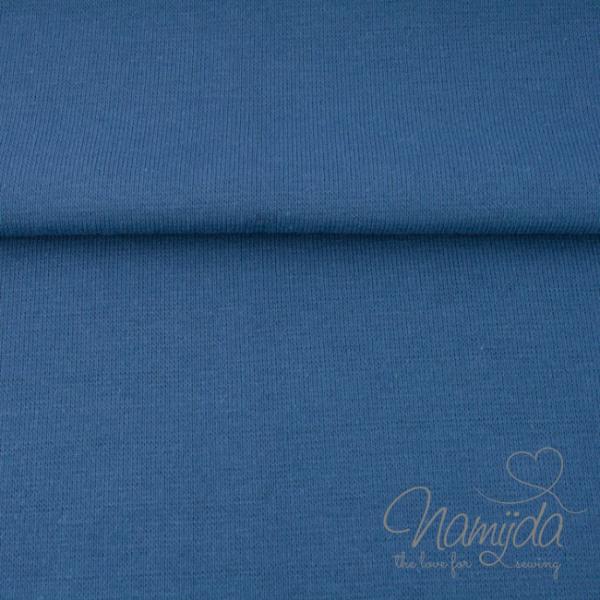 ♥0,5 Mtr. BIO Bündchen GLATT - JEANS - Schlauch ♥