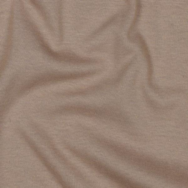 ♥0,5 Mtr. BIO Bündchen GLATT - TAUPE - Schlauch ♥