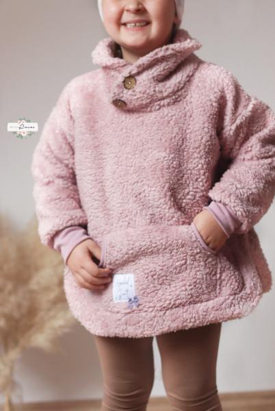 0,5 MTR. ♥ BAUMWOLL TEDDY / ZoTTEL RoSE