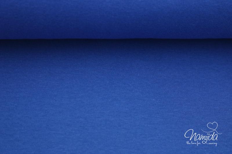 ♥0,5 Mtr. BIO Bündchen GLATT - ROYAL BLAU - Schlauch ♥