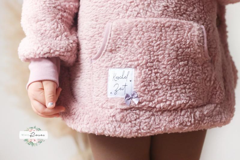 0,5 MTR. ♥ BAUMWOLL TEDDY / ZoTTEL RoSE