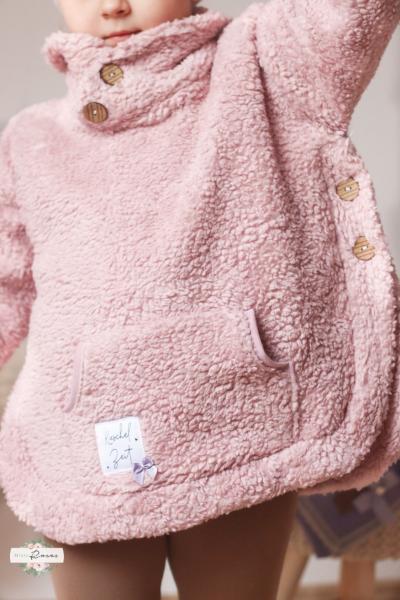 0,5 MTR. ♥ BAUMWOLL TEDDY / ZoTTEL RoSE