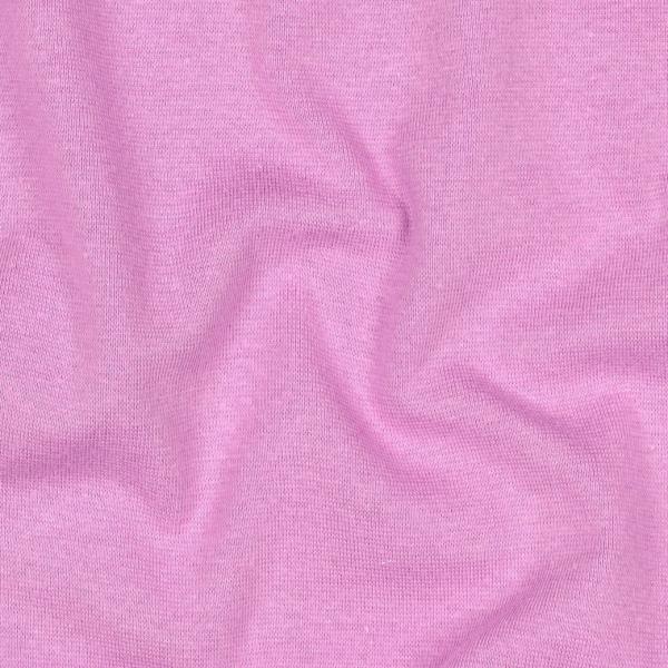 0,5 MTR. BIO SoMMER BAUMWOLL  Sweat PLUM LAVENDEL /FRENCH TERRY