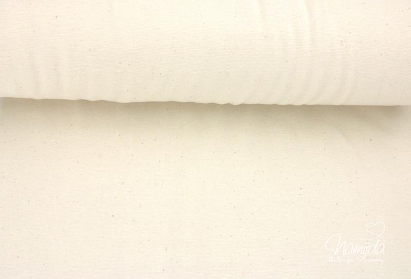 ♥0,5 Mtr.  BIO Bündchen GLATT - NATURAL - Schlauch ♥
