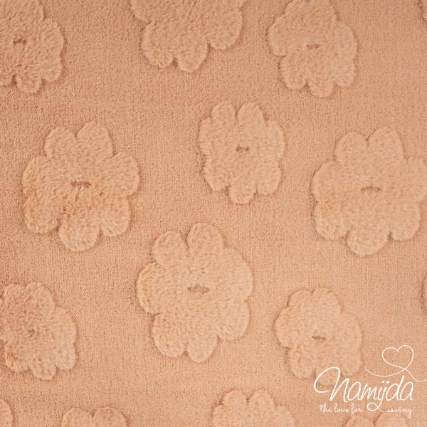 0,5 MTR. ♥ DAISIES SOFT TEDDY IVORY ♥