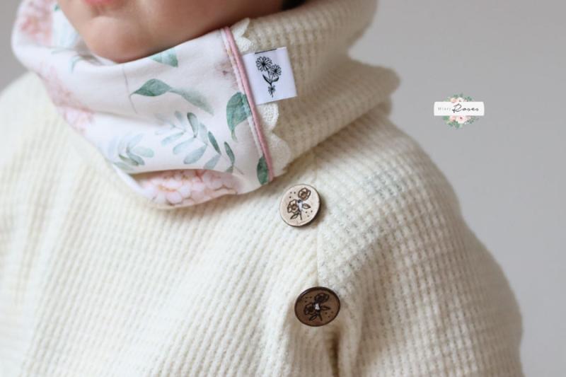 5 STCK. ♥ NAMIJDA EP WEBETIKETTEN - BLUME  ♥