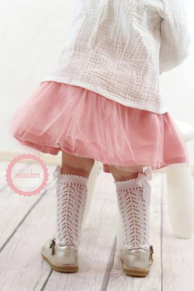 0,5 MTR. ♥ Soft Schimmer Tüll Rose Rouge *Extra weich* ♥