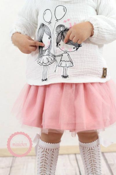 0,5 MTR. ♥ Soft Schimmer Tüll Rose Rouge *Extra weich* ♥