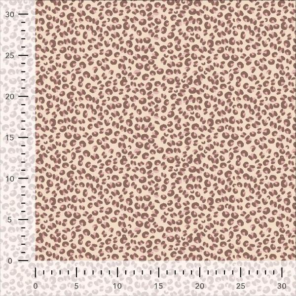 0,50 MTR. ♥ LEO LATTE SAND JERSEY  ♥