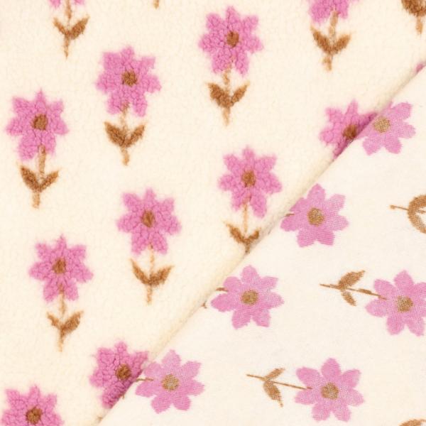 0,5 MTR. ♥ TEDDY FLOWERS FLORA NATUR ♥