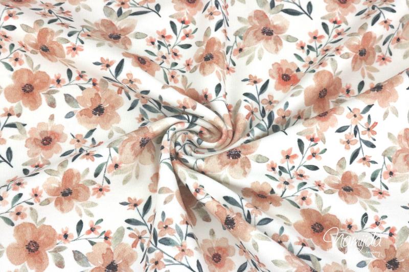0,5 MTR. ♥ MTR. BLÜTENMEER JERSEY ♥
