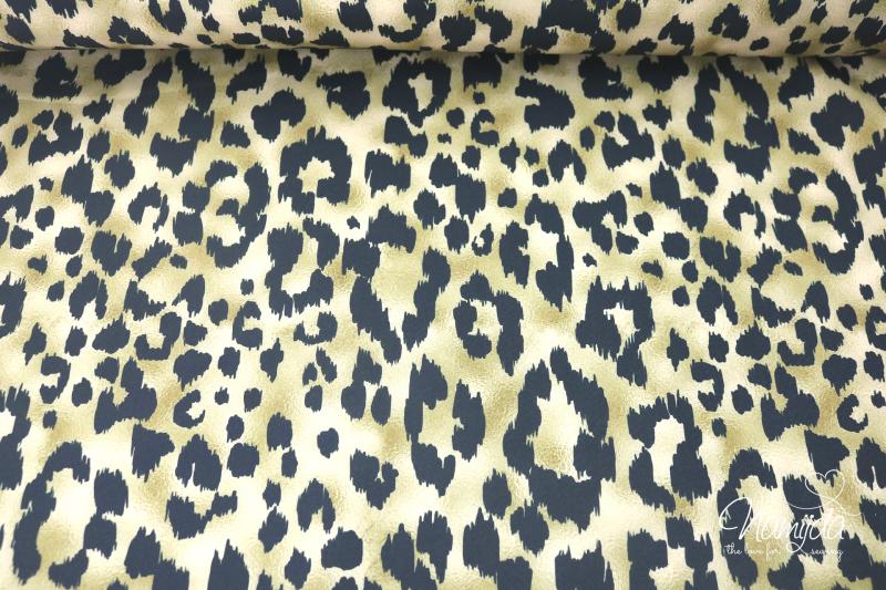 0,5 MTR. ♥ SOFTSHELL PAINTED LEO - BEIGE ♥