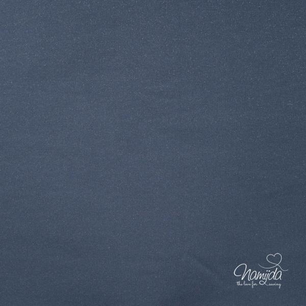 0,50 MTR. KuSCHLIGER GLITZER SWEAT - JEANS