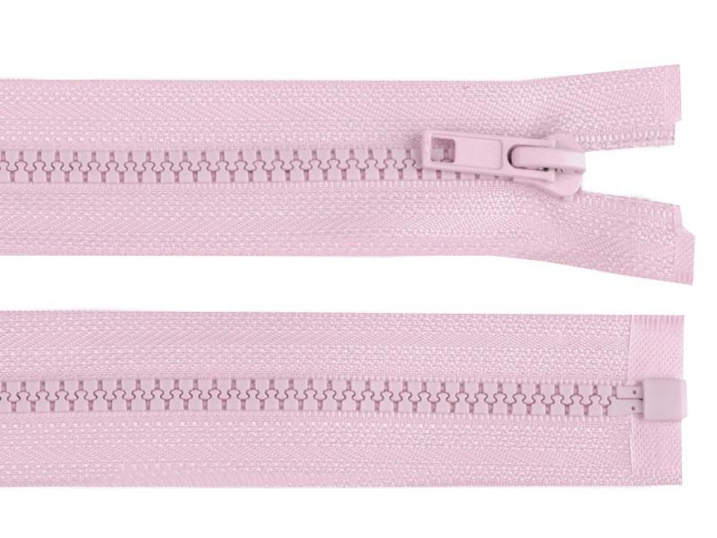 1 Stück Jacken Reißverschluss FLIEDER LIGHT - 40cm - teilbar