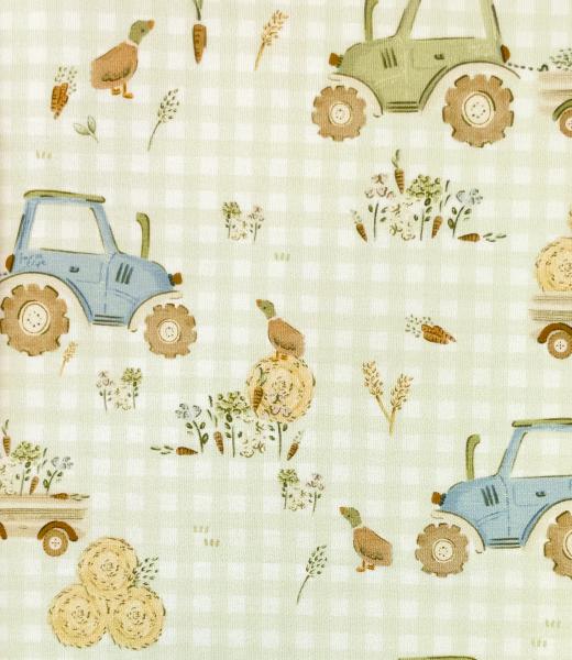 0,50 MTR. ♥ ERNTEZEIT TRAKTOR KAROS JERSEY ♥