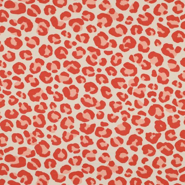 0,50 MTR. LEO LOVER NATURAL ORANGE SOFT TOUCH - FRENCH TERRY