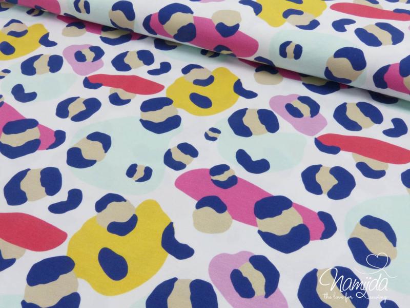 0,50 MTR. ♥ LEO MULTICOLOR LOVE JERSEY ♥