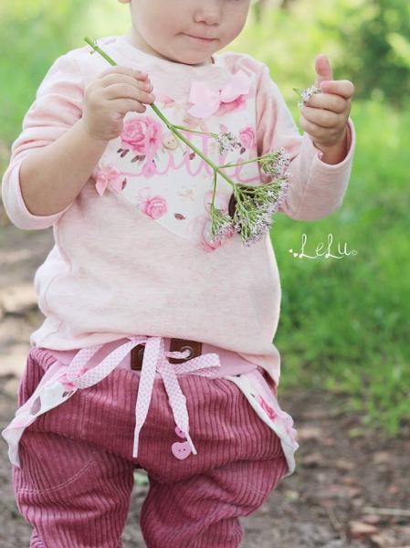 1 STüCK Hoodie Band Flach - CAMOUFLAGE GRAU/RoSA - 1cm