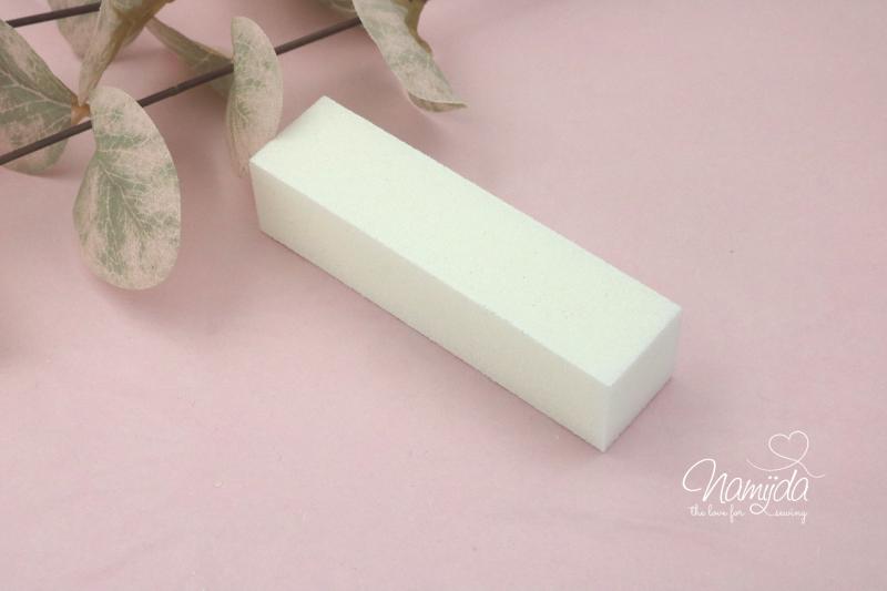 1 STÜCK - SCHLEIFBLOCK WEISS