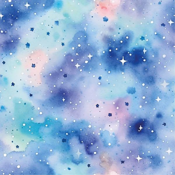 0,5 MTR. ♥ REGENJACKEN STOFF SPACE - WASSERDICHT ♥