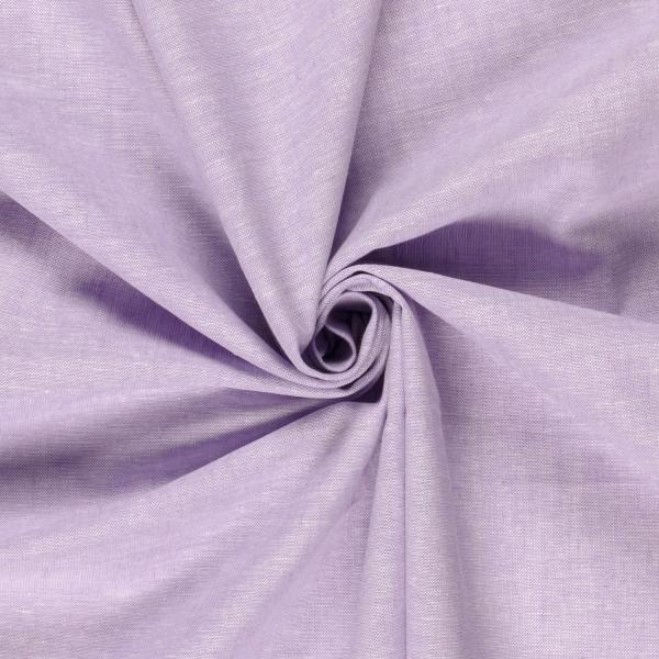 0,5 MTR. ♥ LEINEN FLIEDER MELIERT ♥