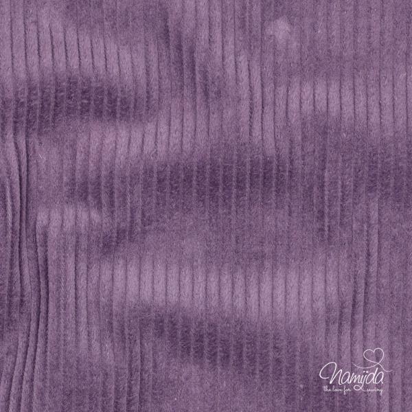 0,50 MTR. ♥ BREITCORD DUSTY LILA ♥