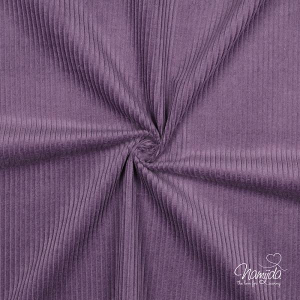 0,50 MTR. ♥ BREITCORD DUSTY LILA ♥