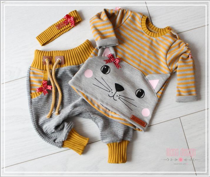 0,5 MTR. ♥ BREITCORD JERSEY - HELLGRAU MELIERT - ELASTISCH ♥