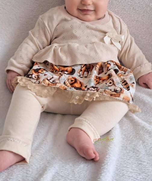 0,5 MTR.  ♥ BAUMWOLLJERSEY POINTOILLE Lochstickerrei - TAUPE LIGHT ♥