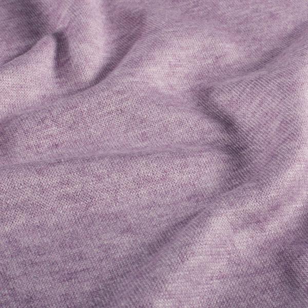 0,5 MTR. ♥ SUPER FLAUSCHIG - WEICHER  STRICKSTOFF FLIEDER MELANGE ♥