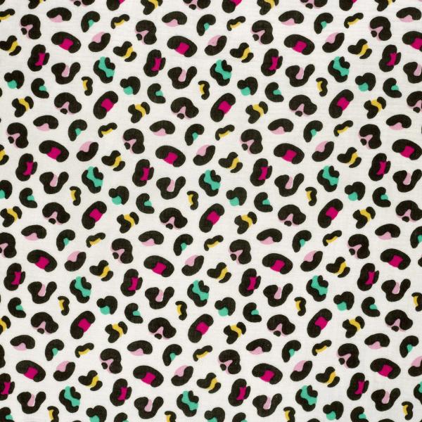 0,5 MTR. ♥ MuSSELIN LEO COLORFUL ♥