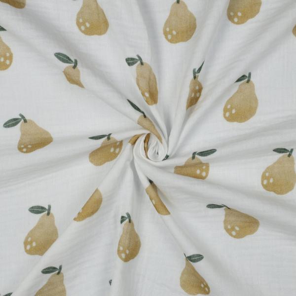0,5 MTR. ♥ MUSSELIN BIRNEN / PEARS  ♥